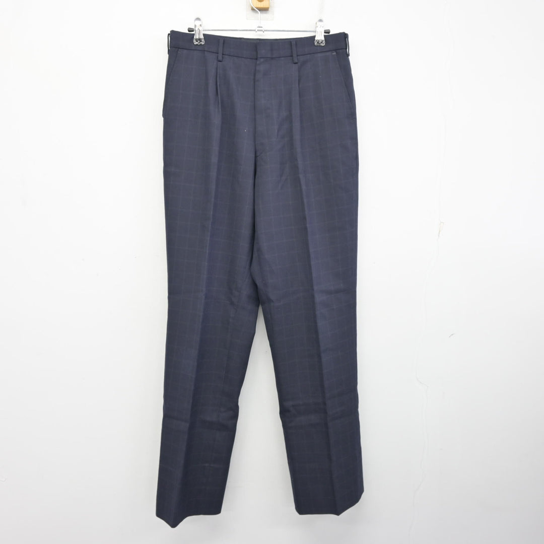 中古】長崎県 佐世保工業高等専門学校 男子制服 4点 (ブレザー・シャツ