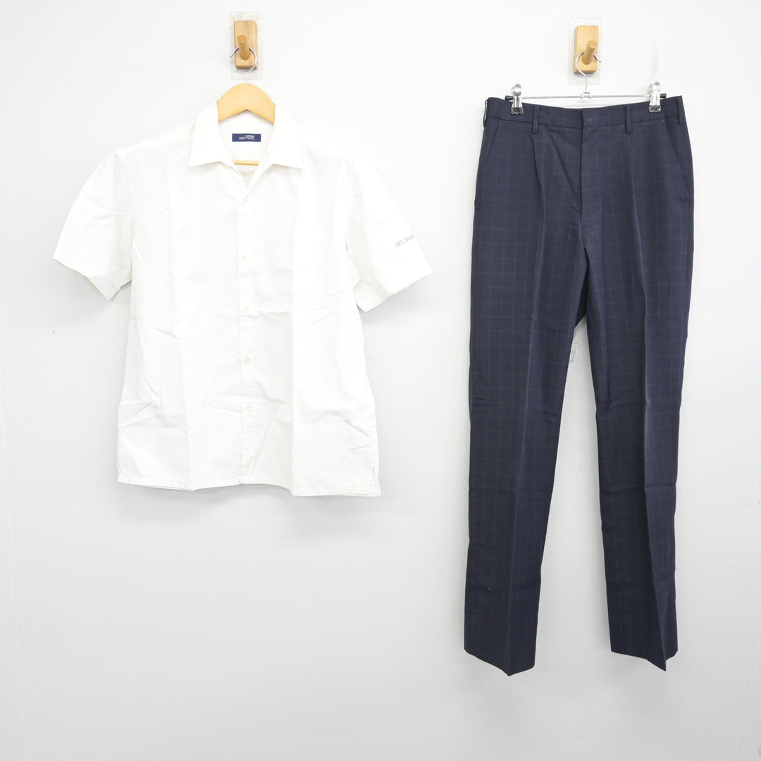 中古】長崎県 佐世保工業高等専門学校 男子制服 3点 (シャツ・ズボン 
