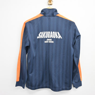 【中古】大阪府 桜丘中学校 女子制服 1点 (ジャージ 上) sf099527