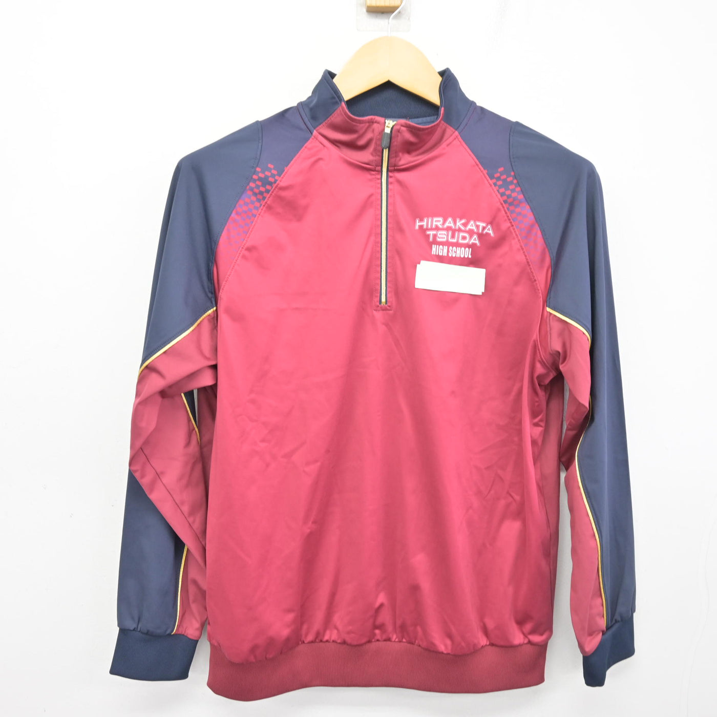 【中古】大阪府 枚方津田高等学校 女子制服 2点 (ジャージ 上・ジャージ 下) sf099534