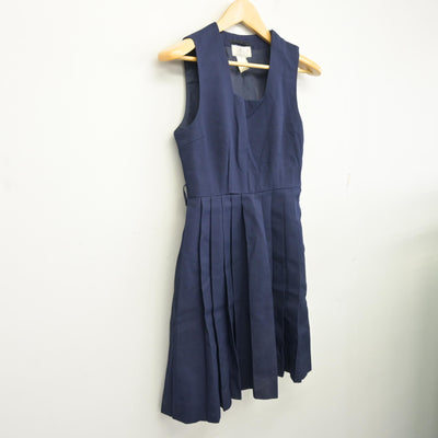 【中古】神奈川県 富士見中学校 女子制服 1点 (ジャンパースカート) sf099559