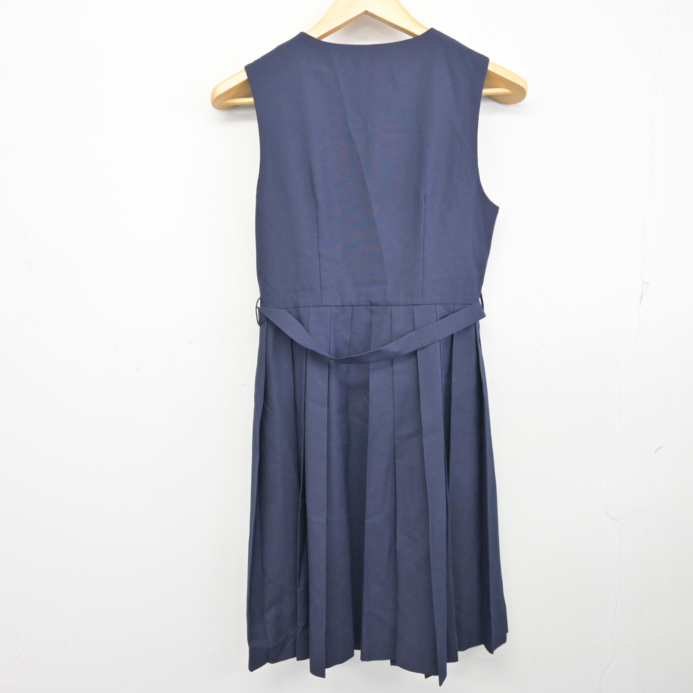 【中古】東京都 亀戸中学校 女子制服 1点 (ジャンパースカート) sf099565