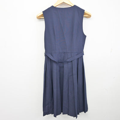 【中古】東京都 亀戸中学校 女子制服 1点 (ジャンパースカート) sf099565