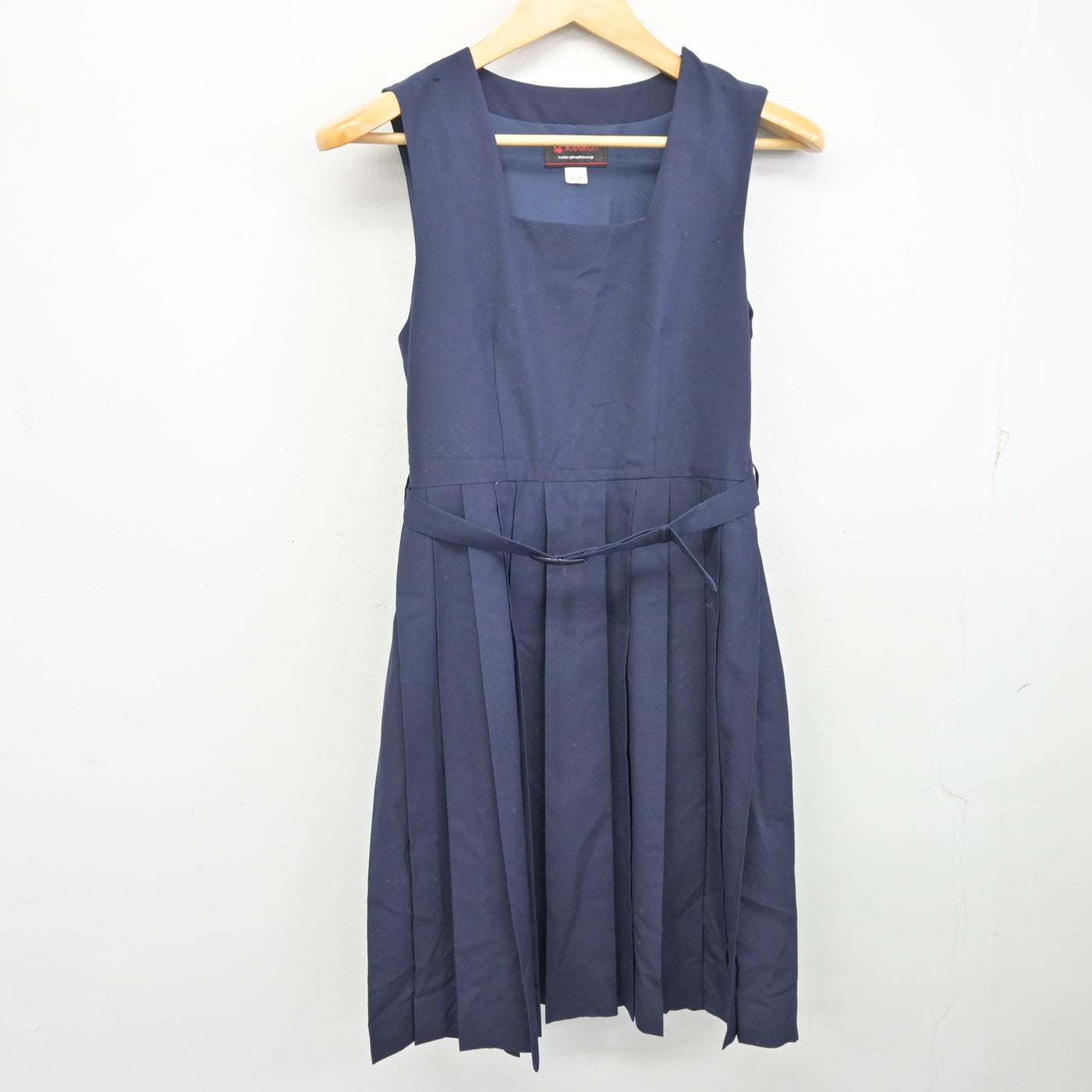 【中古】東京都 亀戸中学校 女子制服 1点 (ジャンパースカート) sf099566
