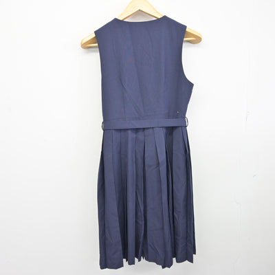 【中古】東京都 亀戸中学校 女子制服 1点 (ジャンパースカート) sf099566