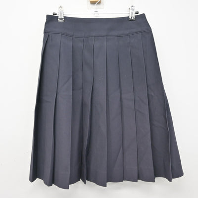 【中古】北海道 北海道札幌工業高等学校 女子制服 4点 (ブレザー・ニットベスト・シャツ・スカート) sf099570