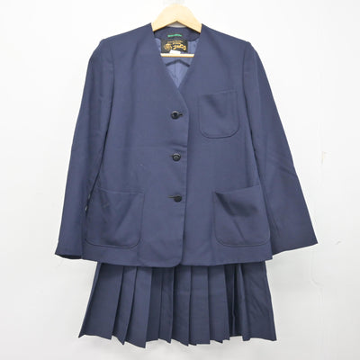 【中古】神奈川県 共和中学校 女子制服 5点 (ブレザー・スカート) sf099574