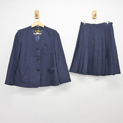 【中古】神奈川県 共和中学校 女子制服 5点 (ブレザー・スカート) sf099574