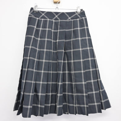 【中古】山口県 周防大島高等学校 女子制服 5点 (ブレザー・シャツ・スカート) sf099576