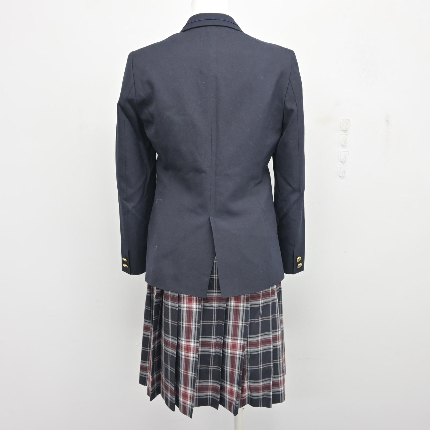 【中古】東京都 堀越高等学校 女子制服 4点 (ブレザー・シャツ・スカート) sf099579