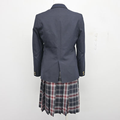 【中古】東京都 堀越高等学校 女子制服 4点 (ブレザー・シャツ・スカート) sf099579
