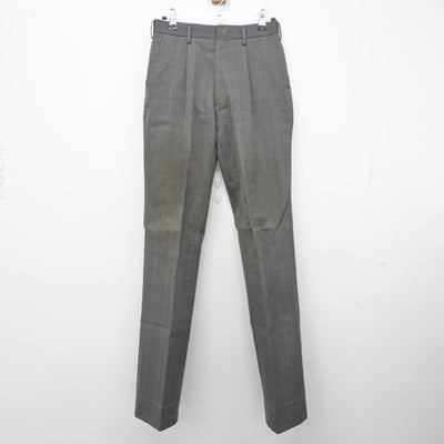 【中古】愛知県 名古屋経済大学高蔵高等学校・中学校 男子制服 3点 (ブレザー・ズボン) sf099591