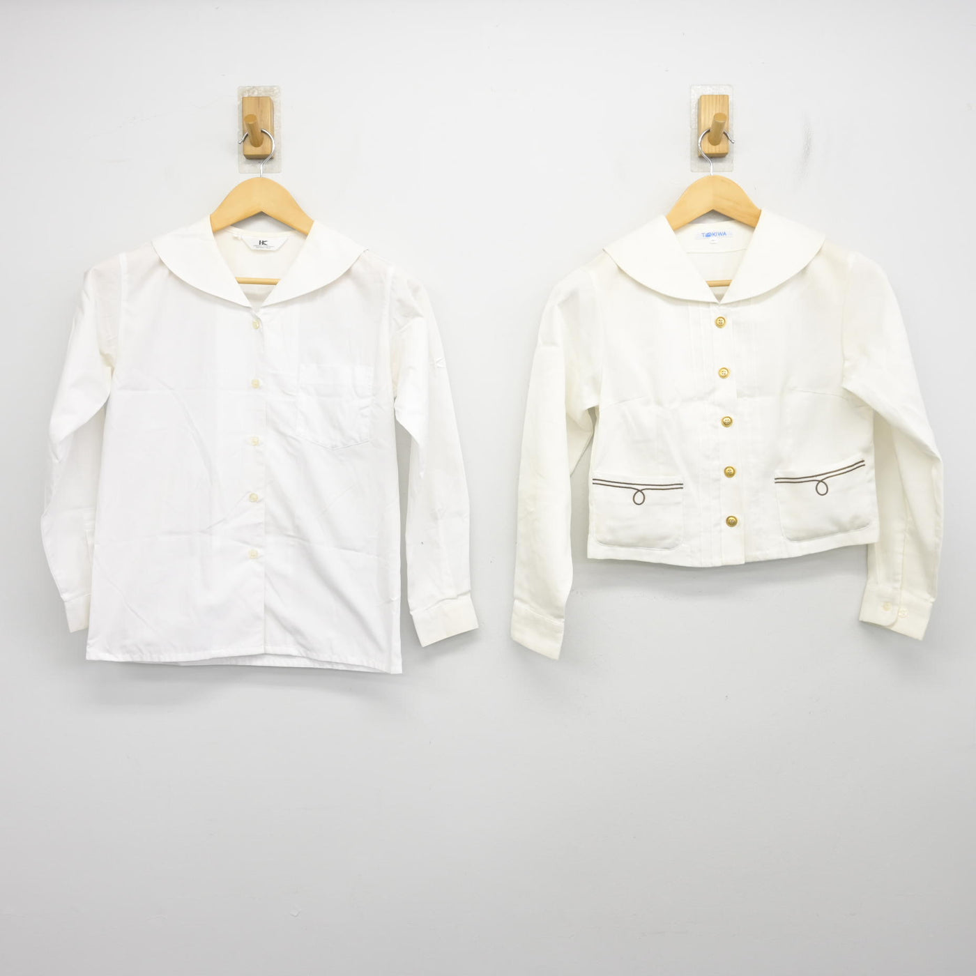 【中古】大分県 大分東明高等学校 女子制服 2点 (セーラー服・セーラー服) sf099598