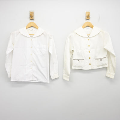 【中古】大分県 大分東明高等学校 女子制服 2点 (セーラー服・セーラー服) sf099598