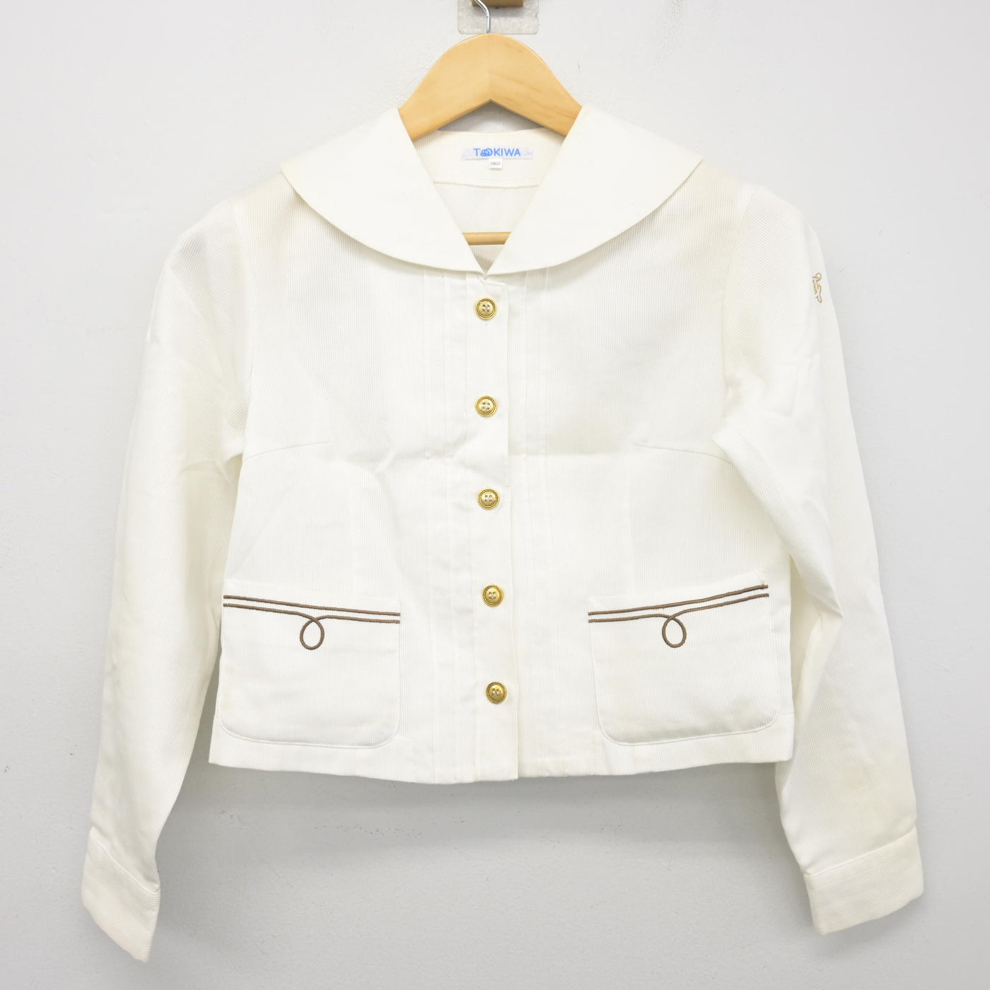 【中古】大分県 大分東明高等学校 女子制服 2点 (セーラー服・セーラー服) sf099598