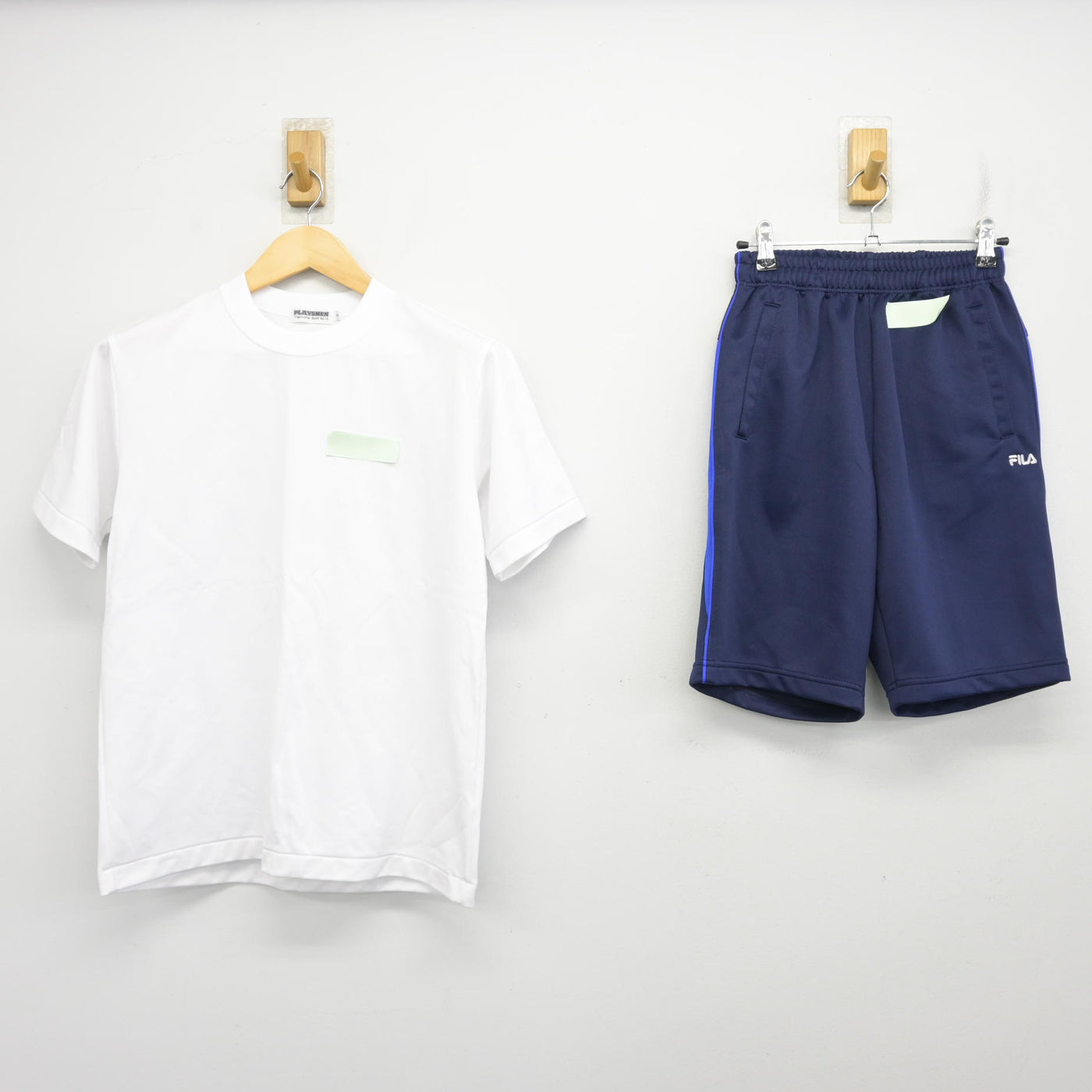 【中古】東京都 東村山高等学校 女子制服 2点 (体操服 上・体操服 下) sf099607