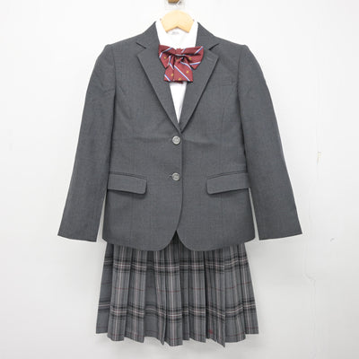 【中古】東京都 東村山高等学校 女子制服 4点 (ブレザー・シャツ・スカート) sf099608