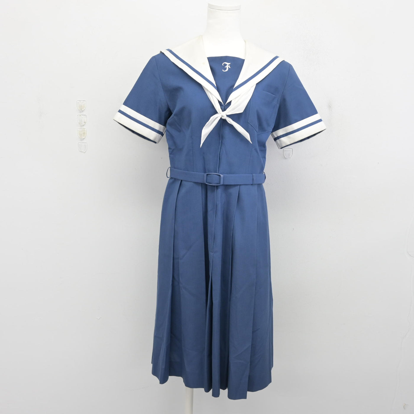 【中古】熊本県 熊本学園大学付属高等学校 女子制服 1点 (ワンピース) sf099610