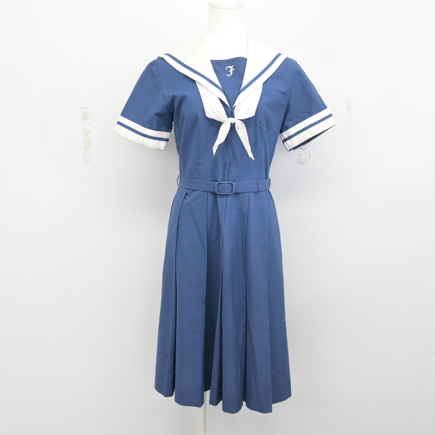 【中古】熊本県 熊本学園大学付属高等学校 女子制服 1点 (ワンピース) sf099611