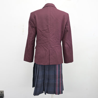 【中古】愛媛県 丹原高等学校 女子制服 3点 (ブレザー・スカート) sf099708