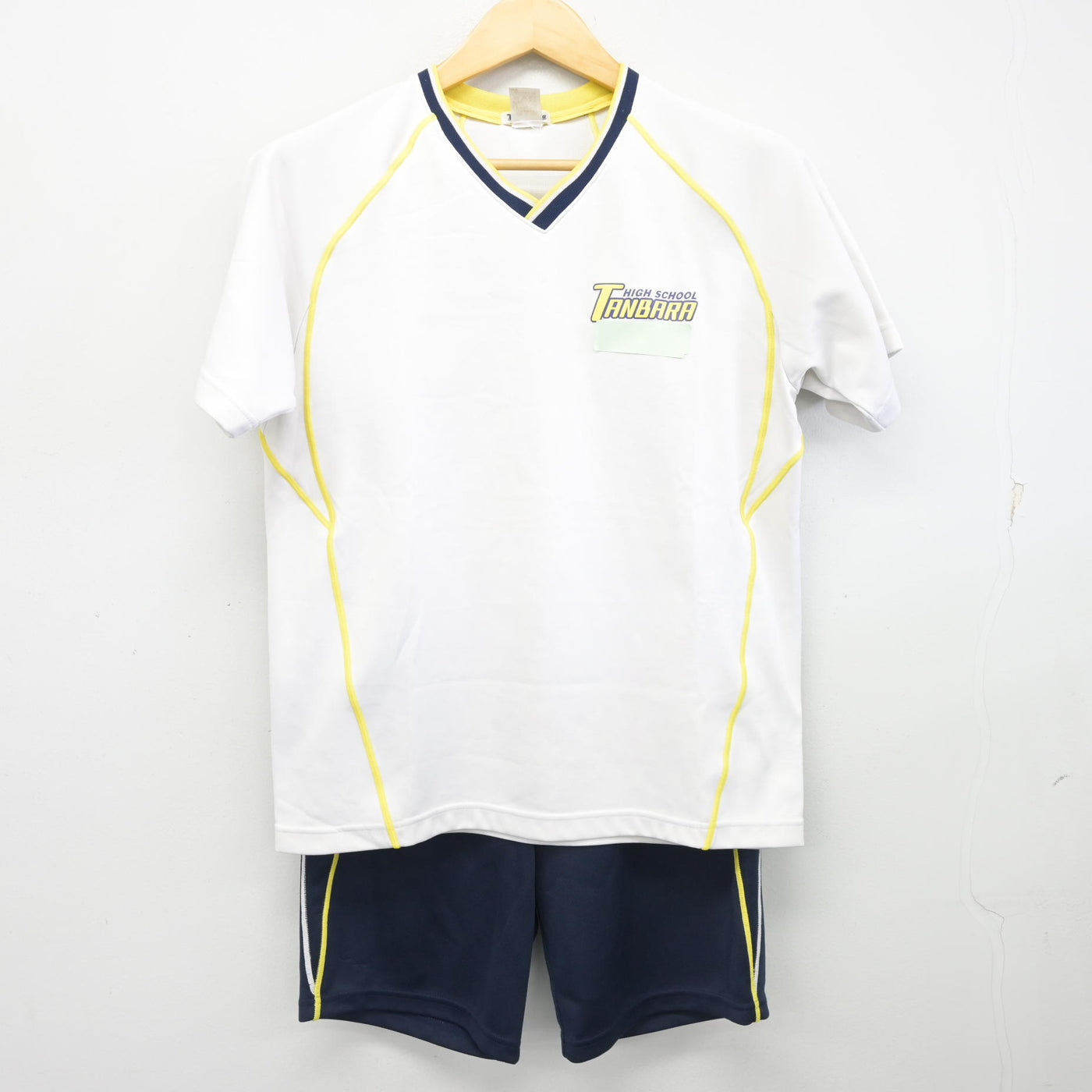 【中古】愛媛県 丹原高等学校 女子制服 2点 (体操服 上・体操服 下) sf099712