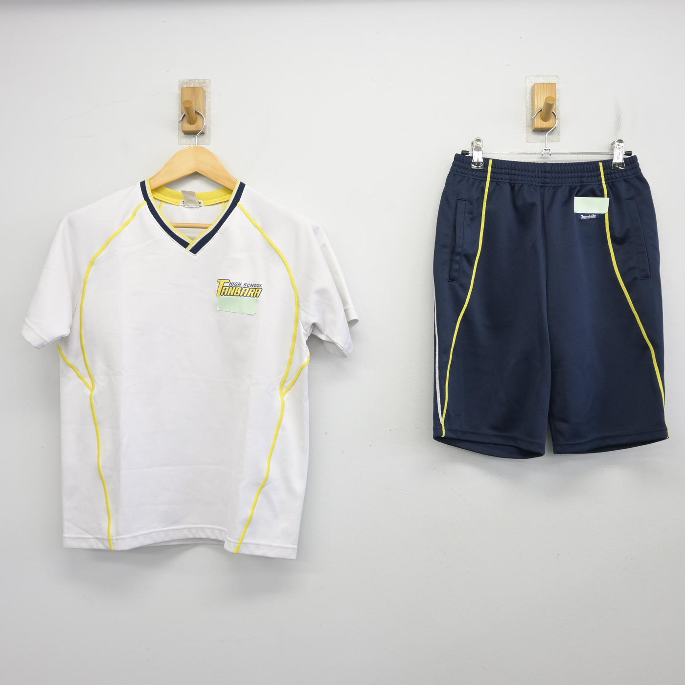【中古】愛媛県 丹原高等学校 女子制服 2点 (体操服 上・体操服 下) sf099712