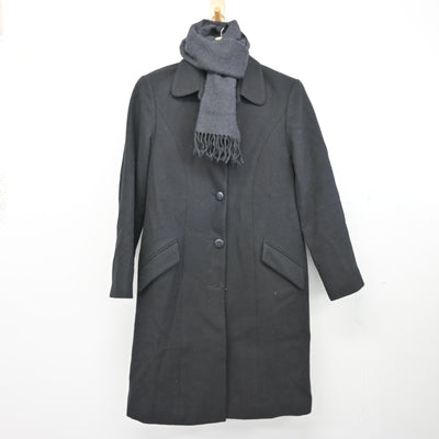 【中古】京都府 洛南高等学校附属中学校 女子制服 2点 (コート) sf099718