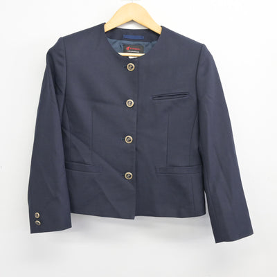 【中古】宮城県 多賀城中学校 女子制服 3点 (ブレザー・スカート) sf099737