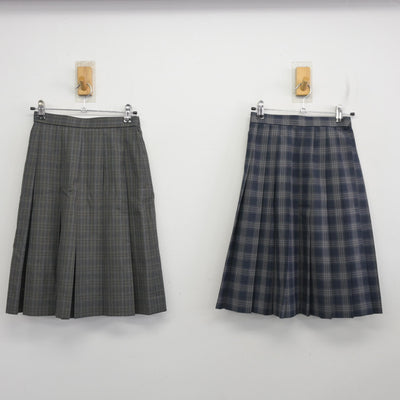 【中古】宮城県 多賀城中学校 女子制服 3点 (ブレザー・スカート) sf099737