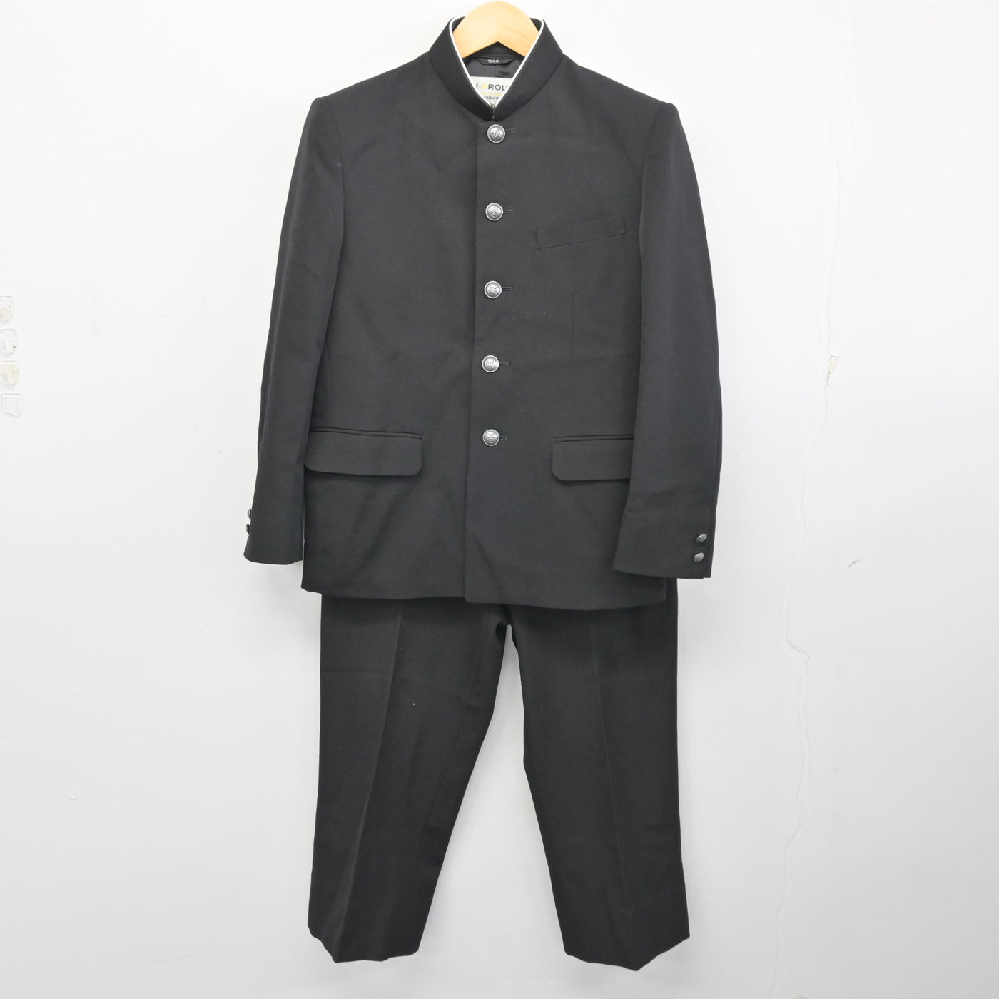中古】群馬県 並榎中学校 男子制服 3点 (学ラン・ズボン) sf099742