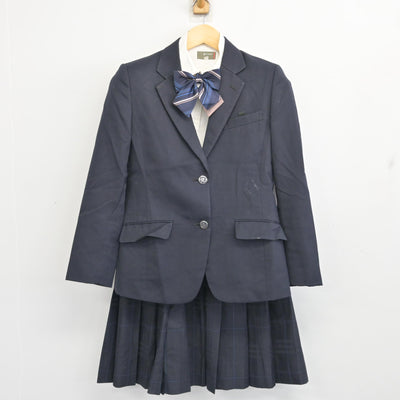 【中古】東京都 赤羽北桜高等学校 女子制服 4点 (ブレザー・シャツ・スカート) sf099743