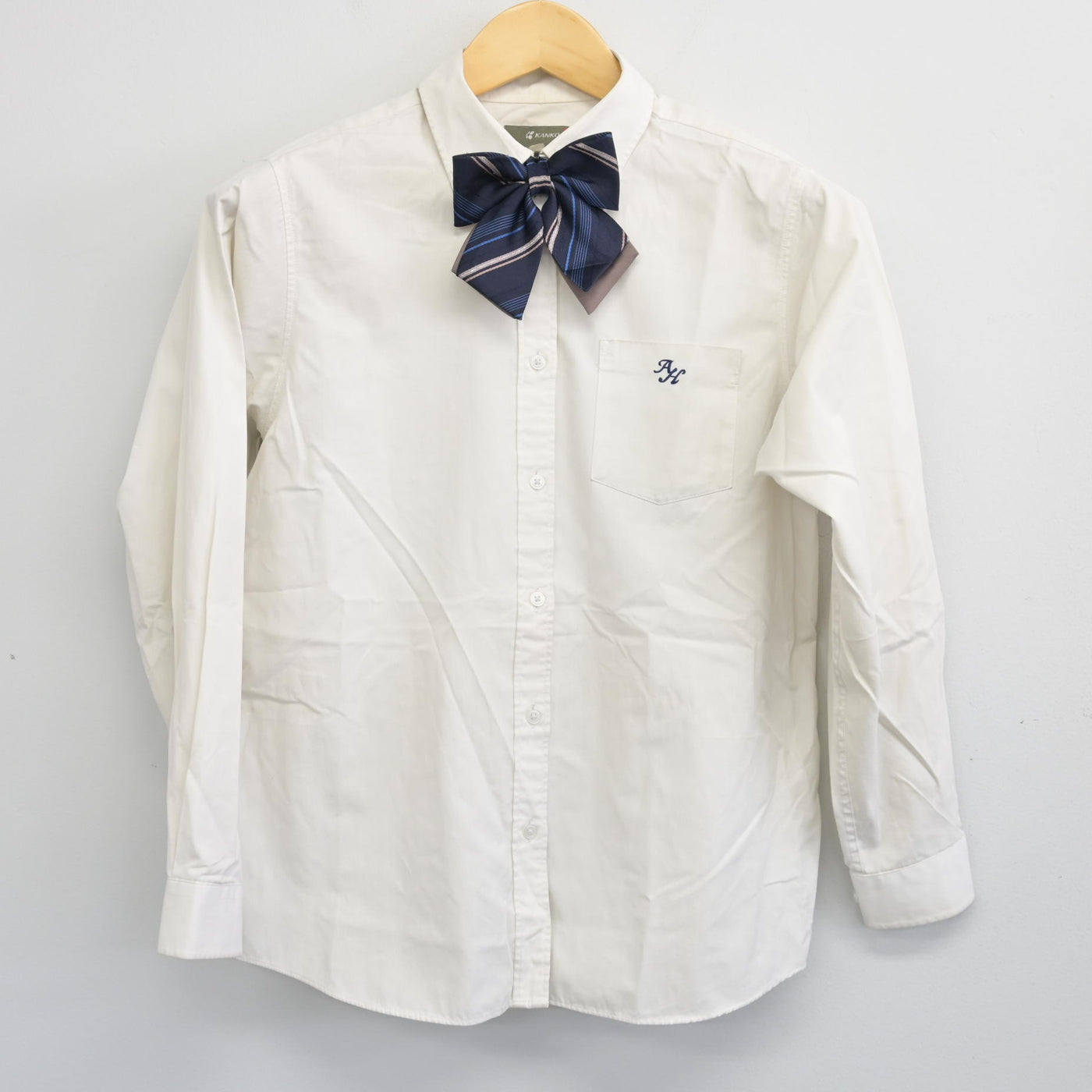 【中古】東京都 赤羽北桜高等学校 女子制服 4点 (ブレザー・シャツ・スカート) sf099743