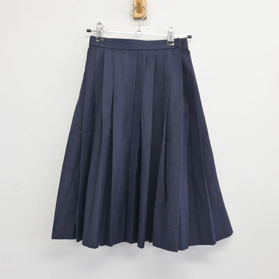 【中古】大阪府 道明寺中学校 女子制服 3点 (セーラー服・スカート) sf099745