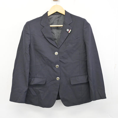 【中古】宮城県 登米総合産業高等学校 女子制服 5点 (ブレザー・スカート) sf099754