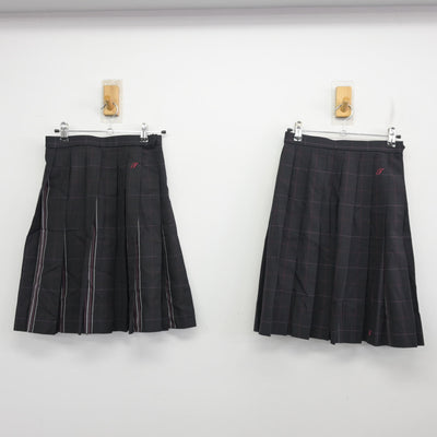 【中古】宮城県 登米総合産業高等学校 女子制服 5点 (ブレザー・スカート) sf099754