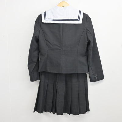 【中古】熊本県 菊池高等学校 女子制服 4点 (ブレザー・ベスト・ブラウス・スカート) sf099758