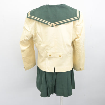 【中古】福島県 須賀川桐陽高等学校 女子制服 4点 (ブレザー・セーラー服・スカート) sf099764