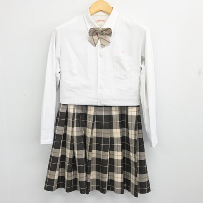 【中古】福井県 福井農林高等学校 女子制服 4点 (ブレザー・シャツ・スカート) sf099770