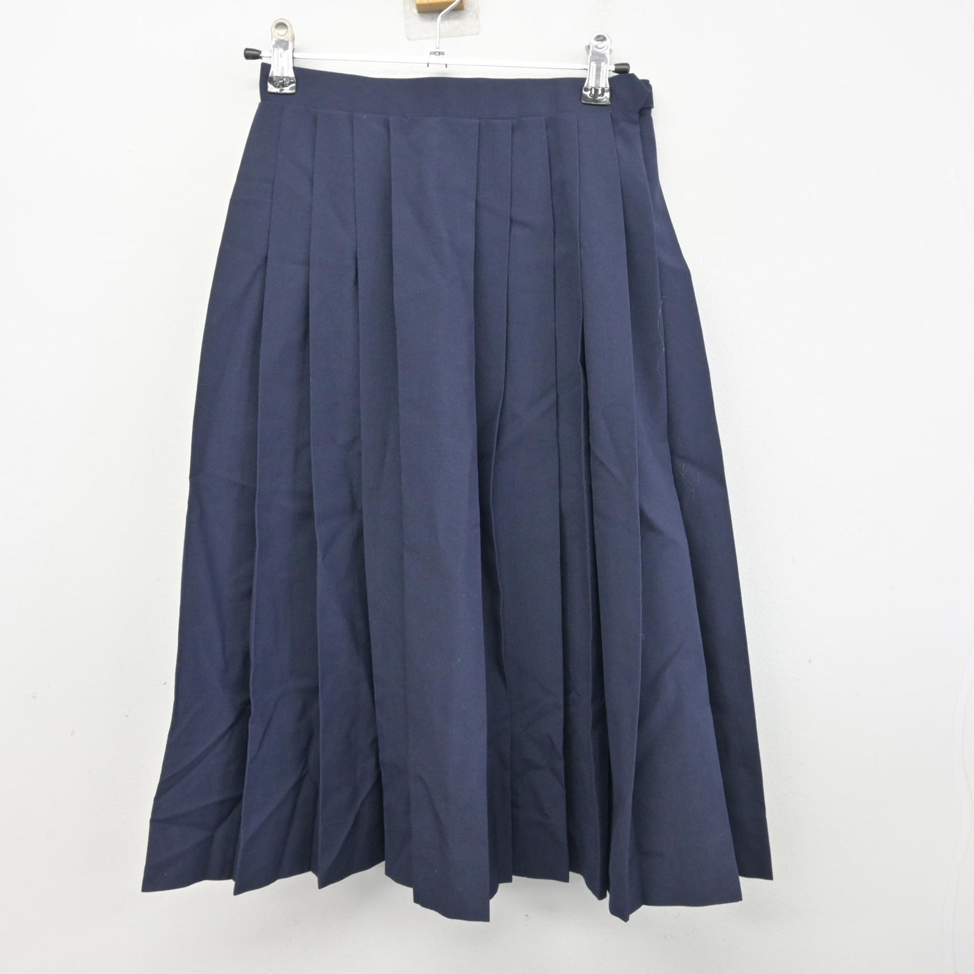 【中古】千葉県 草野中学校 女子制服 2点 (シャツ・スカート) sf099775