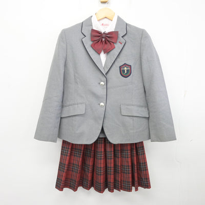 【中古】長崎県 佐世保実業高等学校 女子制服 4点 (ブレザー・シャツ・スカート) sf099779