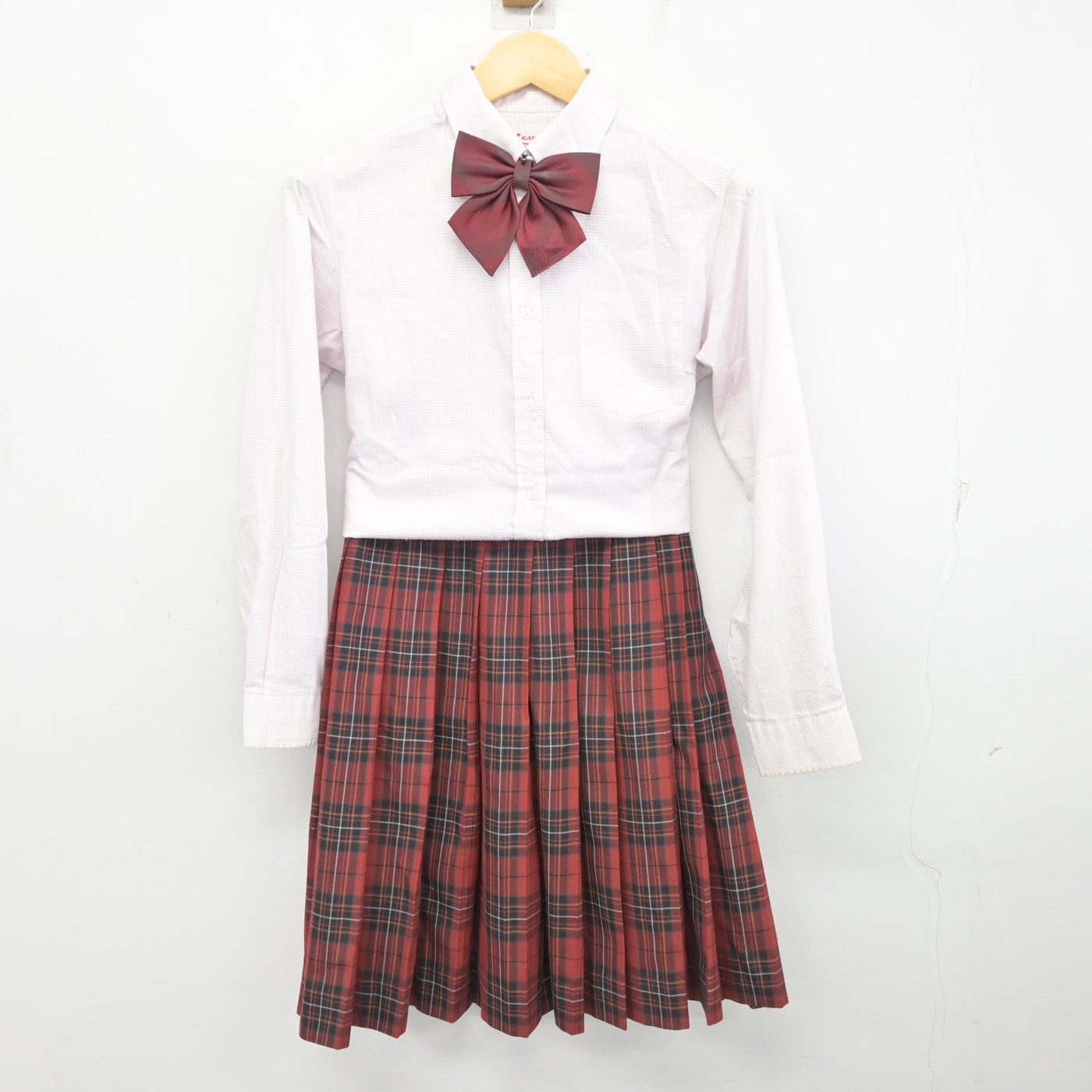 【中古】長崎県 佐世保実業高等学校 女子制服 4点 (ブレザー・シャツ・スカート) sf099779