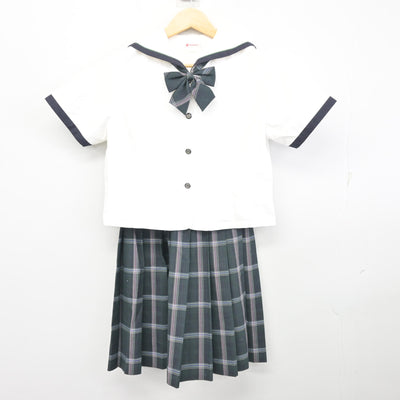 【中古】長崎県 佐世保実業高等学校 女子制服 3点 (セーラー服・スカート) sf099780
