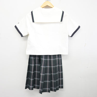【中古】長崎県 佐世保実業高等学校 女子制服 3点 (セーラー服・スカート) sf099780