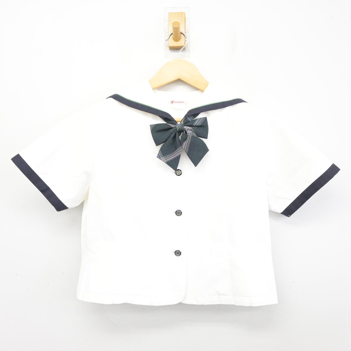 【中古】長崎県 佐世保実業高等学校 女子制服 3点 (セーラー服・スカート) sf099780