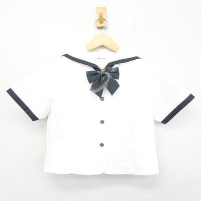 【中古】長崎県 佐世保実業高等学校 女子制服 3点 (セーラー服・スカート) sf099780