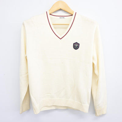 【中古】長崎県 佐世保実業高等学校 女子制服 3点 (ニット・シャツ) sf099781