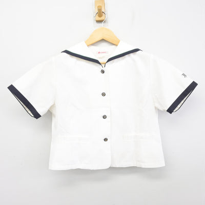 【中古】長崎県 佐世保実業高等学校 女子制服 2点 (ニットベスト・セーラー服) sf099782