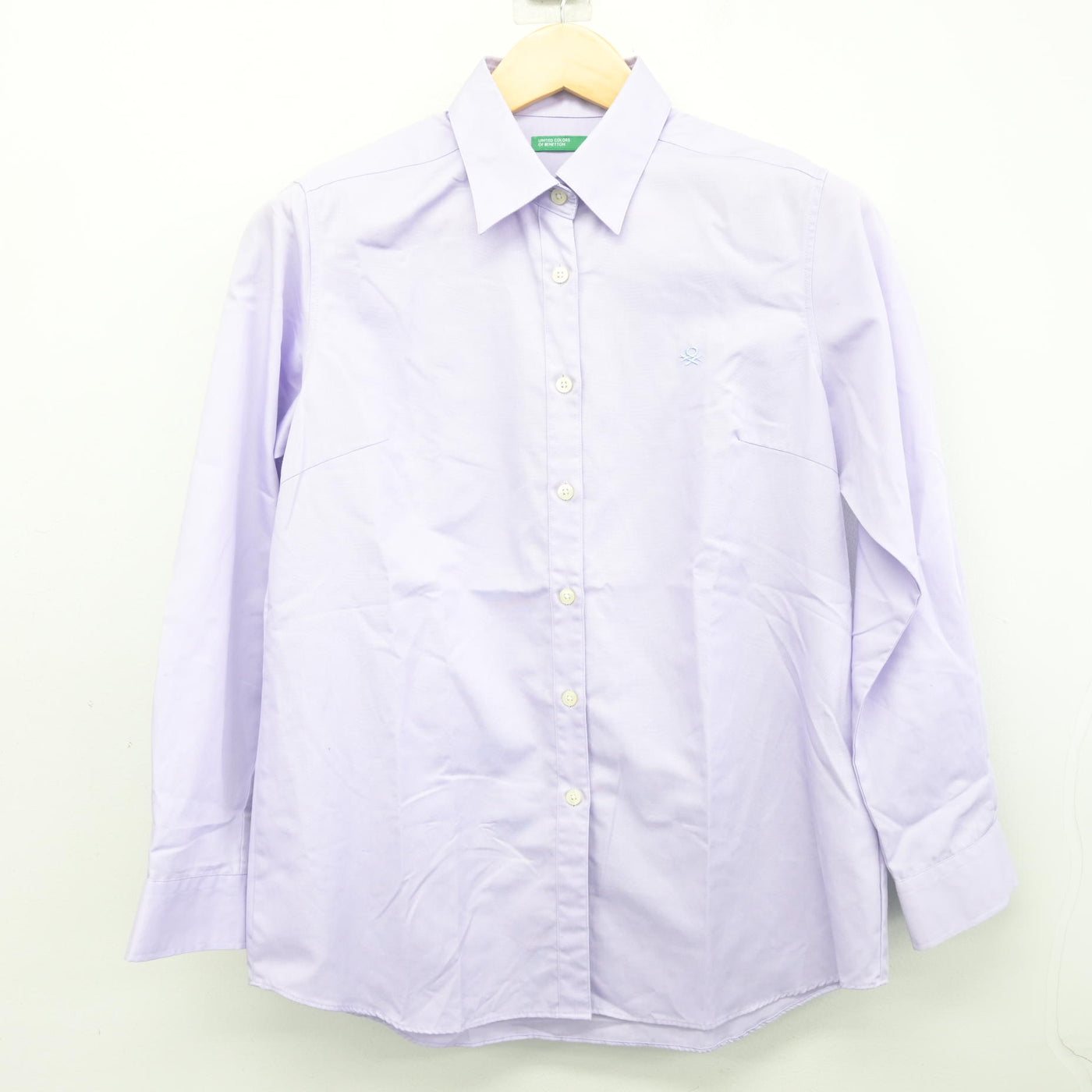 【中古】京都府 京都共栄学園高等学校 女子制服 2点 (ニット・シャツ) sf099784