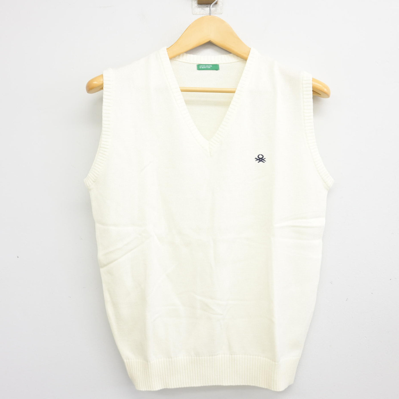 【中古】京都府 京都共栄学園高等学校 女子制服 2点 (ニット・ニットベスト) sf099785