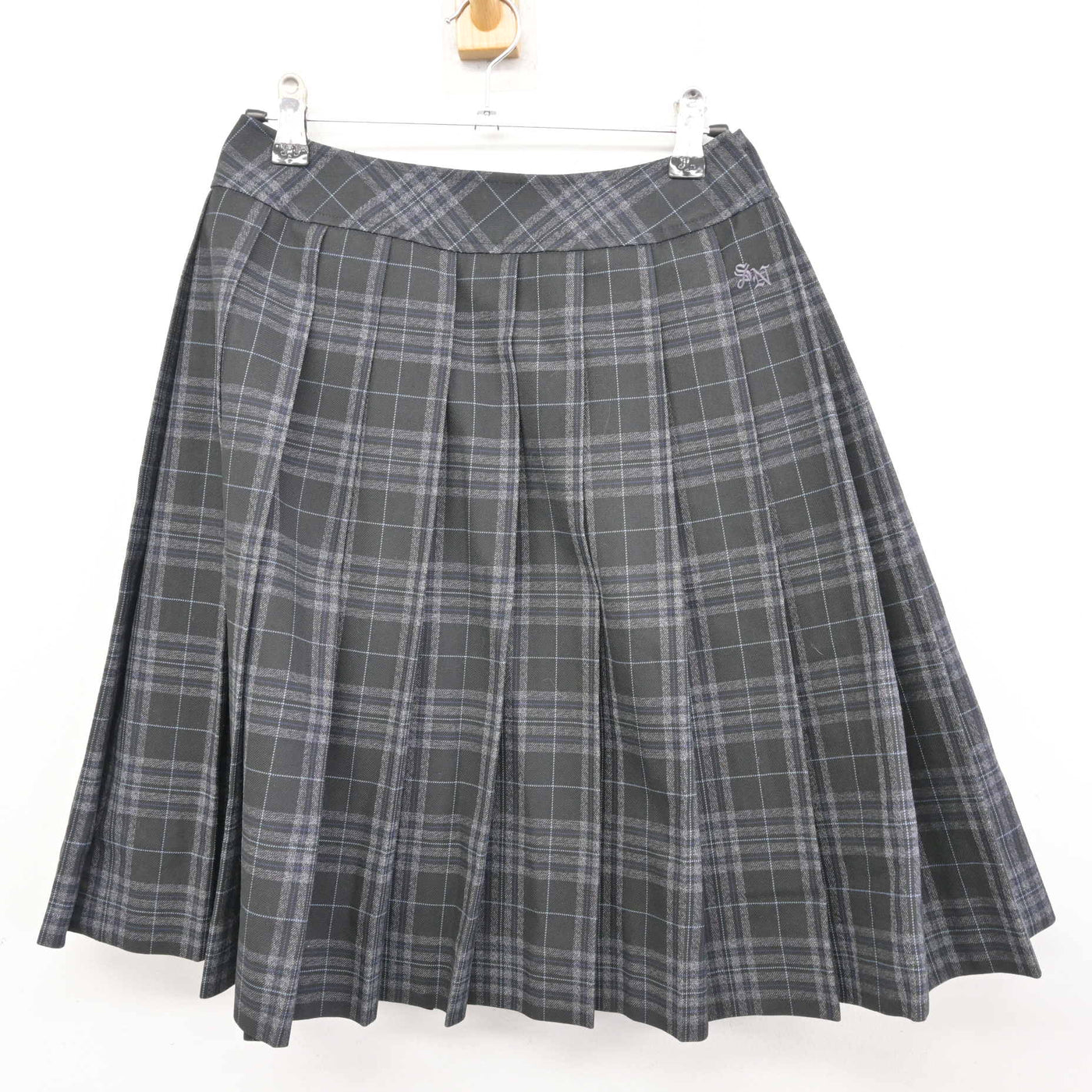 【中古】埼玉県 草加西高等学校 女子制服 4点 (ブレザー・ニット・スカート) sf099786